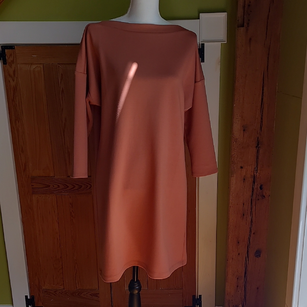 Like New For Cynthia Terracotta Dress